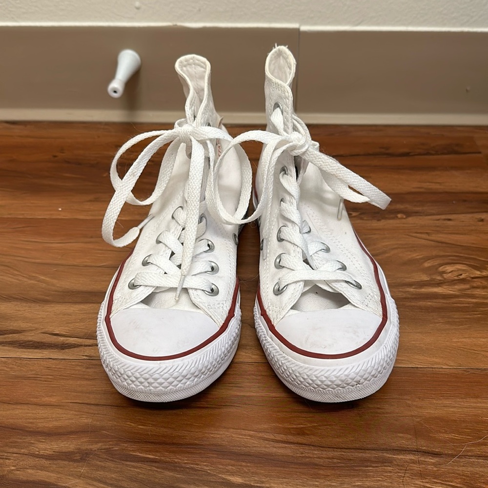White high top converse